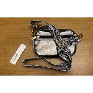 New Clear Crossbody Bag Stadium Approved, Clear Purse for Women Men